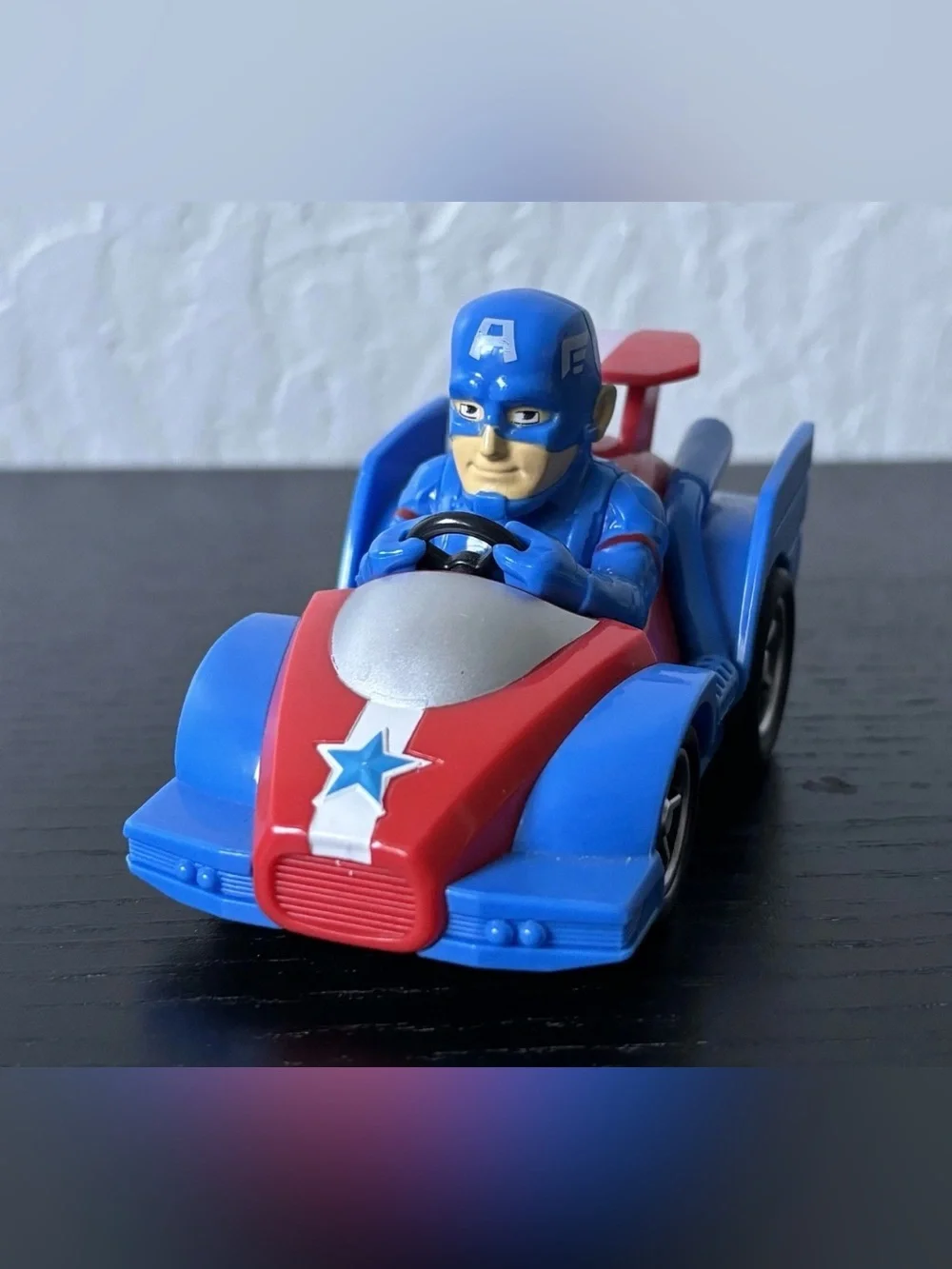 RARE Retired Marvel Adventures Toy Lot Captain America Captain Marvel Hulk Cars